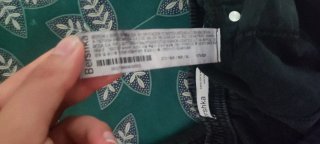 Pantalón cargo Bershka recto negro