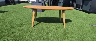 Mesa auxiliar ovalada MAISON DU MONDE
