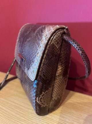 Bolso piel serpiente para eventos