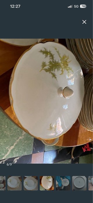 Vajilla Bidasoa Vintage Años 60 Porcelana