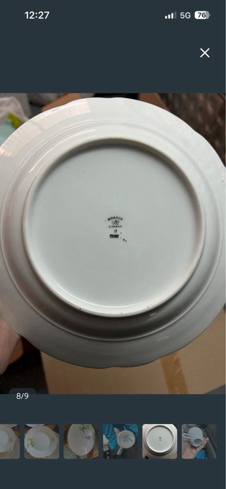 Vajilla Bidasoa Vintage Años 60 Porcelana