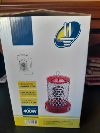 Estufa de mesa camilla