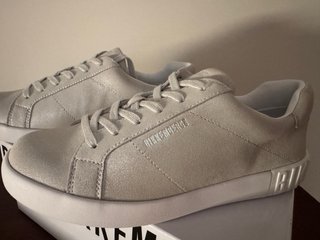 Zapatillas Bikkembergs Blancas Plateadas Talla 38
