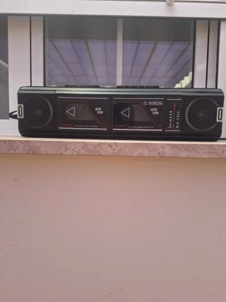 Radio Cassette Doble Intron AM/FM