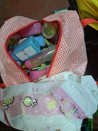 Bolsa Accesorios Bebé Muñeco