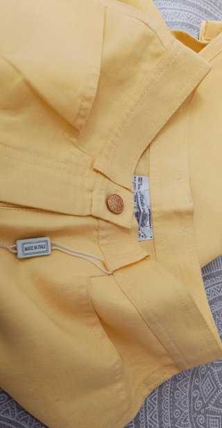 Max Mara Pantalone Giallo