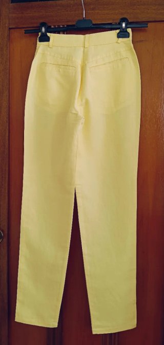 Max Mara Pantalone Giallo