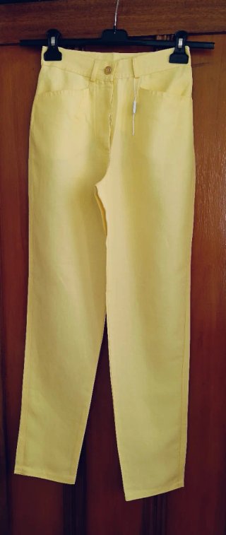 Max Mara Pantalone Giallo