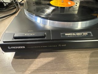 Giradischi Pioneer PL-445 Nero