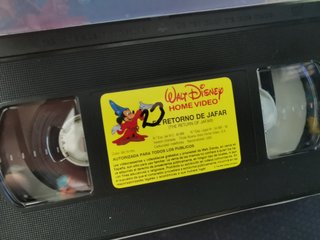 Lote 5 Películas VHS Disney (Español)