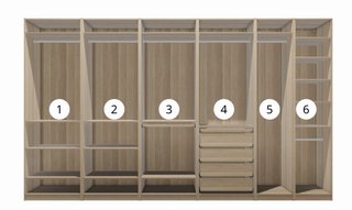 Armario vestidor Pax Ikea 4m URGE VENTA!