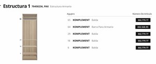 Armario vestidor Pax Ikea 4m URGE VENTA!
