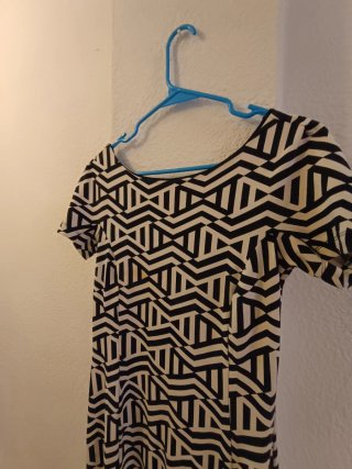 Vestido ajustado estampado Zara