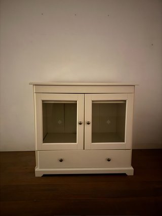 Comodino Ikea Liatorp Bianco