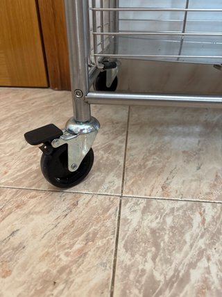 Carrito de cocina de acero inoxidable