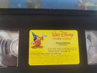 Lote 5 VHS Disney Clásicos (Español)