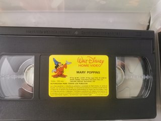 Lote 5 VHS Disney Clásicos (Español)