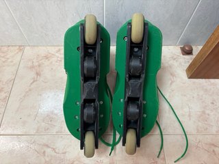Patines Roces M12 Agresivos Negros/Verdes