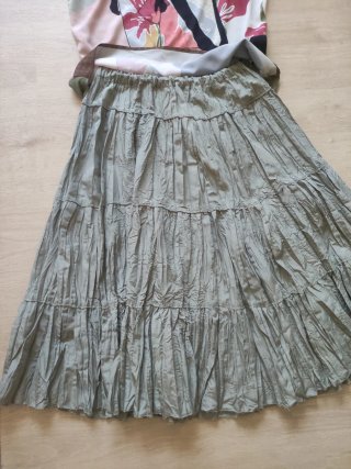 Conjunto falda y camiseta verano mujer