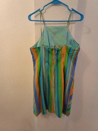 Vestido de rayas veraniego