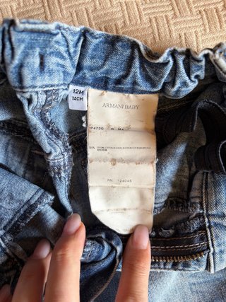 Bermuda Armani Baby bimbo jeans