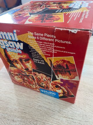 Omni Jigsaw Puzzle 500 Piezas 1985