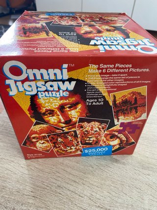 Omni Jigsaw Puzzle 500 Piezas 1985