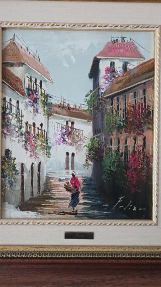 Cuadros a juego calles bonitas