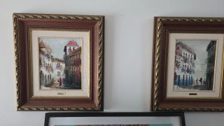 Cuadros a juego calles bonitas