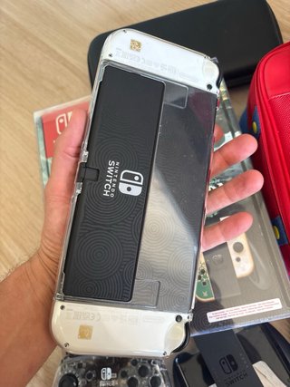 Nintendo Switch OLED Edición Zelda+Mando+Accesorio
