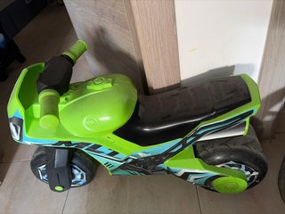 Moto infantil Motocross Verde y Negra