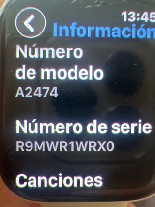 Apple Watch Serie 7 Gris/Plata