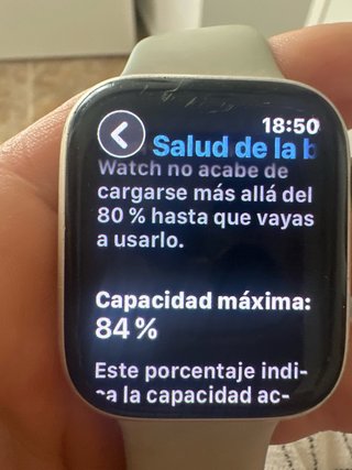 Apple Watch Serie 7 Gris/Plata