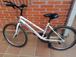 Bicicleta Mountain 24 Blanca