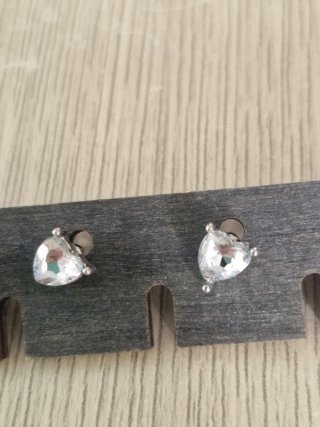 Pendientes Corazón Brillantes