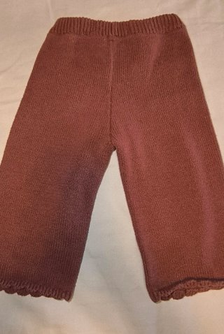 Pantalón punto niña Zara