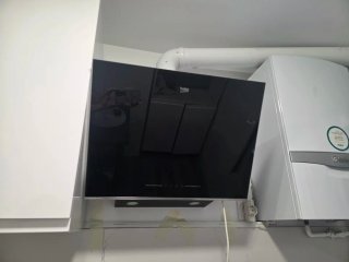 Campana extractora Beko Inox/Cristal