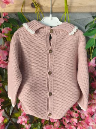 Conjunto bebé 2 piezas rosa 12 meses