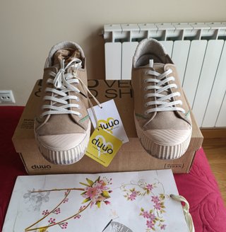 Tenis Duuo Hombre Talla 40 Beige de 70€