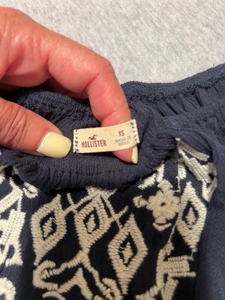 Conjunto Hollister Azul Marino Talla XS