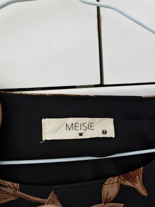 Vestido corto Meisie estampado floral