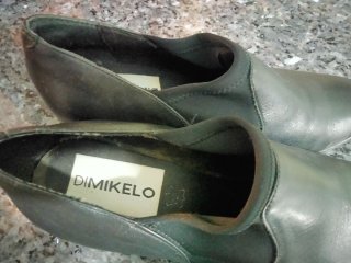 Zapatos de piel negros