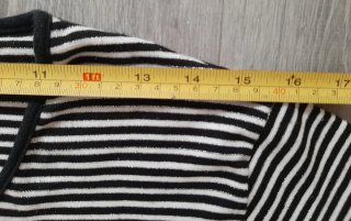 Camiseta rayas marineras mujer elástica