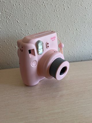 Instax Mini 8 Rosa + funda de la camara