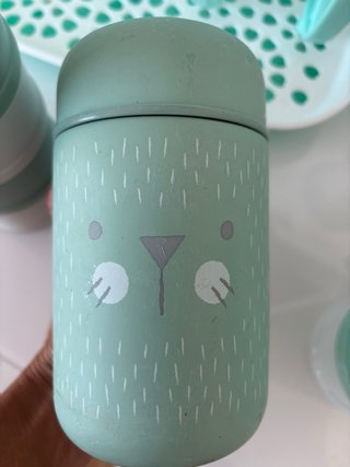 Termo, escurridor biberones y 2 dosificadores