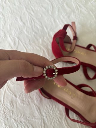 Zapatos de fiesta rojos Lovestory