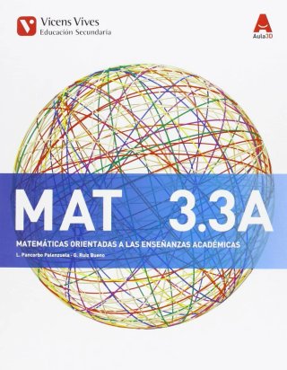 MAT 3 Matemáticas orientadas a las enseñanzas a...