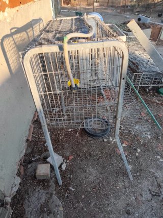 Jaula para gallinas ponedoras