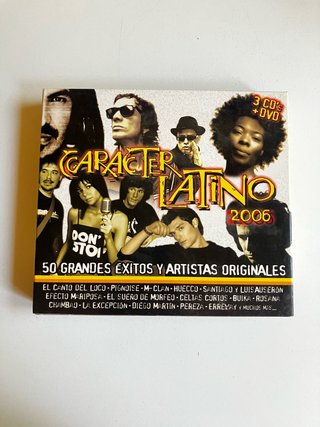 Carácter Latino 2006 3CD + DVD Grandes Éxitos