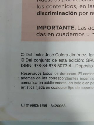 Matemáticas, ESO 1